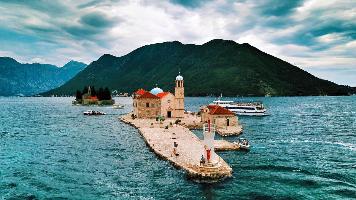 Our Lady of the Rocks island near Perast
